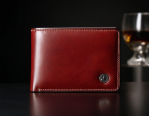 Premium Red Leather Wallet